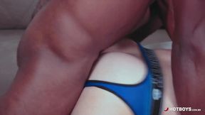 socando no branquinho com