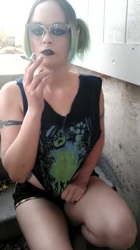 My first smoking video