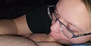 He Feed Me His Cock Hard Watch Him Grab My Hair and Fuck My Face Till He Fills My Mouth with His Thick Creamy Load