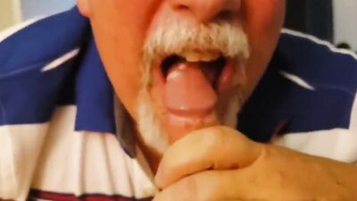 Compilation with cum-thirsty older guys giving some sloppy blowjobs