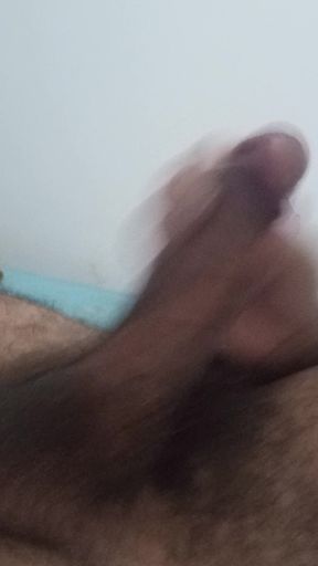 Enjoying My Thick Penis a Lot After I Ate It Cum