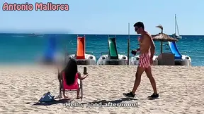 Hottie Colombian bikini stunner gets picked up at the beach and has wild sex