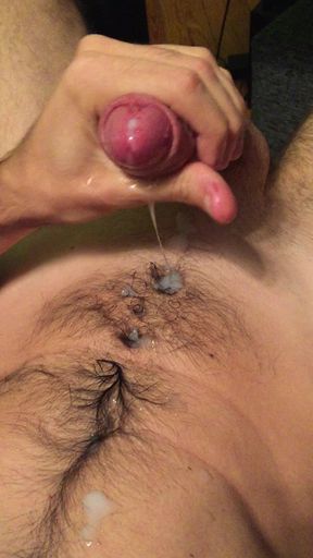 cum on my chest