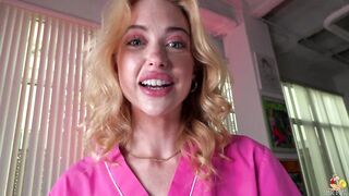 Chloe Cherry stars inside the point-of-watch anal clip A Sperm Bank Nurse House Call!