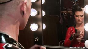 ”Cabaret TBabe dancer anal fucks man”