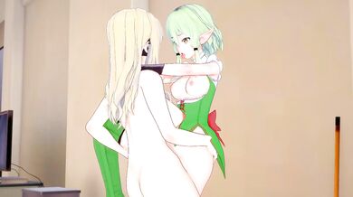 Goblin Slayer 3d Futanari Sword Maiden Gets Fucked Raw by High Elf Archer