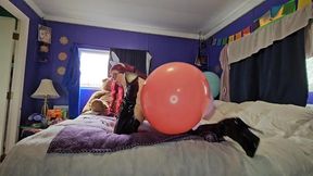 Nerdy BUNNY Loves Balloons