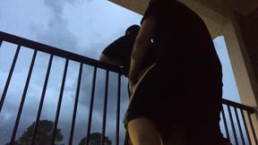 Fuck And Suck On The Back Porch During Stormy Weather - Davia Ardell
