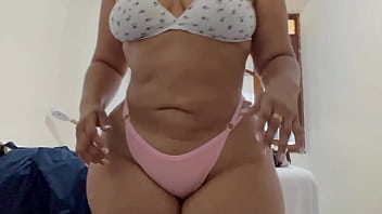 Camara capta a la enfermera gorda BBW expuesta