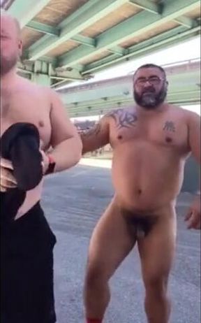 Master Feeds His Hungry Hubby in the Parking Lot