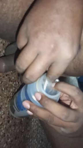 Desi Talk Boy with Condom Sucking and Licking