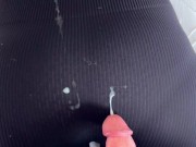 Cum on butt compilation