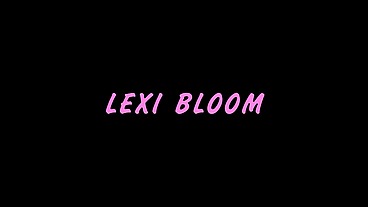 Lexi Bloom Blowjob in Fishnet Lingerie