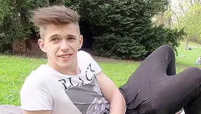 Cute Amateur Gets Drenched in Cum — Hot Gay POV Blowjob Scene – XXX