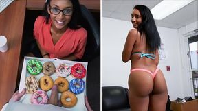 BANGBROS - My Employee Arianna Knight Has Such An Amazing Black Big Ass, I Lust For Her On The Daily