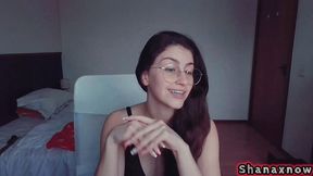 cheating on your gf withme in a videocall next to her