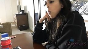 Outstanding Sophia Leone's brunette action