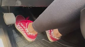 Sneaker Shift: Smooth Pedal Control in Manual Transmission Vans Action