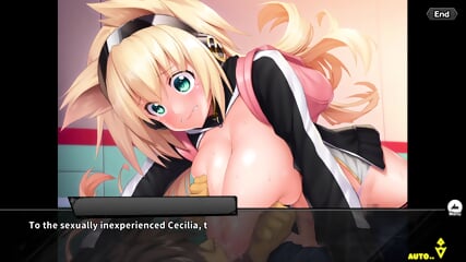 Taimanin RPGX Hentai: Summer Chocolate Cecilia