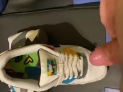 Giving love to my AirMax 90 Peace and Love