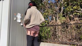 No.107 Pants Fluttering in the Wind, My Free Afternoon