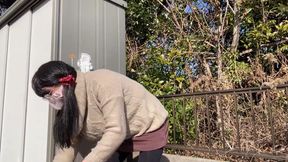 No.107 Pants Fluttering in the Wind, My Free Afternoon