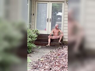 Thinking outside on the back porch