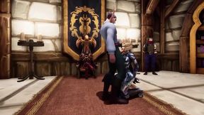 Throne Room Fetish - Warcraft Sex Parody Clip