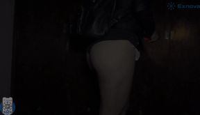 Masked Latina ass destroyed by big cock anal cum flood