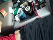 I Let Guy Lift Up My Mini Dress and Jerk Off While I Drive part 1