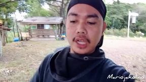 Ang pag jajakol ng isang gwapong probinsiyano daming tamod ang lumabas