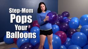 Step-Mom Pops Your Balloons - Every Pop Is a Punishment for Disobedience - Kylie Jacobs - MP4 4K HD
