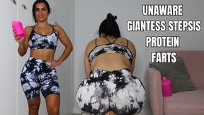 Unaware giantess stepsis protein farts - OnlyVanessa