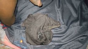 Non-stop African Black Guy Masturbation