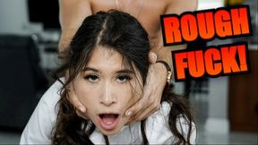 small tits deepthroat scene office blowjob