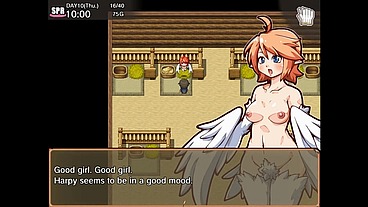 Impregnate my harem farm [ BREEDING HENTAI game ] Ep.5 obsessed about fucking MILF and Tomboy bartender !