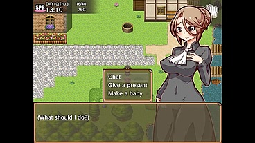 Impregnate my harem farm [ BREEDING HENTAI game ] Ep.5 obsessed about fucking MILF and Tomboy bartender !