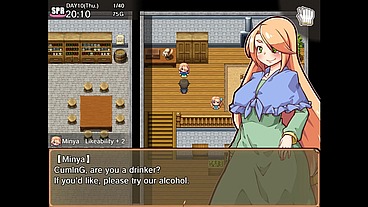 Impregnate my harem farm [ BREEDING HENTAI game ] Ep.5 obsessed about fucking MILF and Tomboy bartender !