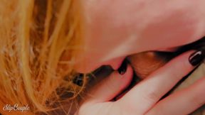 Public Blowjob in fitting room from a hot Blonde Girl - were we too loud?