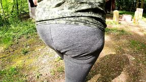 Ass punching and whipping in public