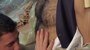 Best Sex Scene Homosexual Handjob Wild , Its Amazing - Adam Champ And Marco Rubi