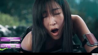 Anime Cosplay Alien Battle - Japanese Girl Emiri Momota Vored in 3d Hentai Fight With Monster Creampie