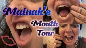 Morning Mouth Tour: Custom Dental ASMR - Oral Worship & Teeth Scraping for Mainak