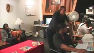 Cum in mouth, orgy, group sex, gangbang – Clair Brown assfucked by big black cock