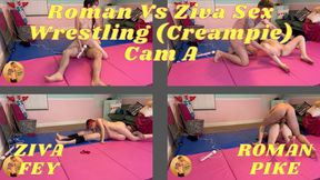 Roman Vs Ziva Sex Wrestling Creampie Cam A 4K