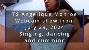 ts angelique monroe - webcam show from july 29, 2024