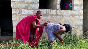 NAUGHTY THINGS THIS ALHAJI DO WITH MILF FARMER IN AN UNCOMPLETED BUILDING. SUBSCRIBE