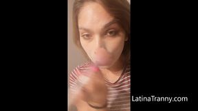 amber allison wanking and smoking a cigarrete white face