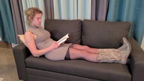 Spy on Me reading inside My own home