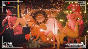Org&iacute_a navidad My Little Pony Futanari